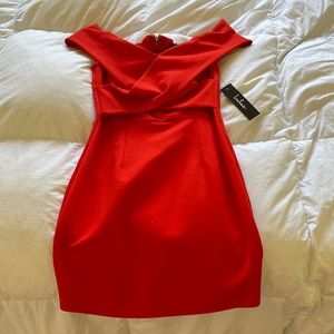 Lulus XS Brand New off the shoulder cocktail dress